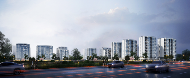 金輝觀瀾云著效果圖