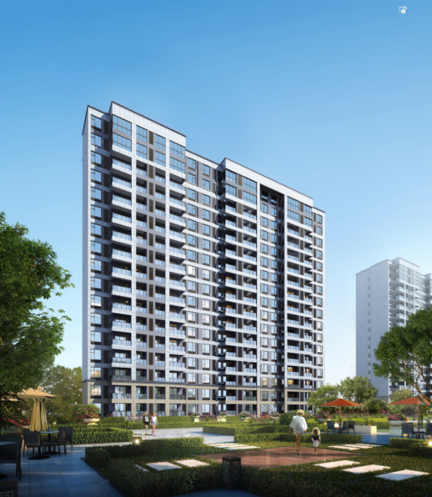 金輝地產項目金輝觀瀾云著效果圖