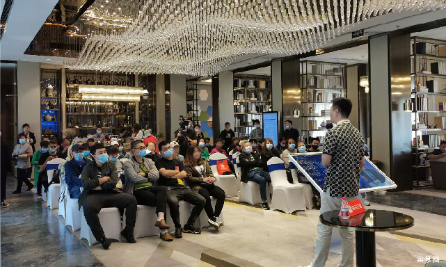 金輝·江山云著售樓處 金輝地產(chǎn)項目金輝江山云著售樓處活動現(xiàn)場